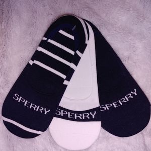 NWT Sperry Women's A/O Boat Shoe Liner Socks